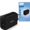 Philips zidni punjač 1xUSB-C i 1xUSB-1A 30W
