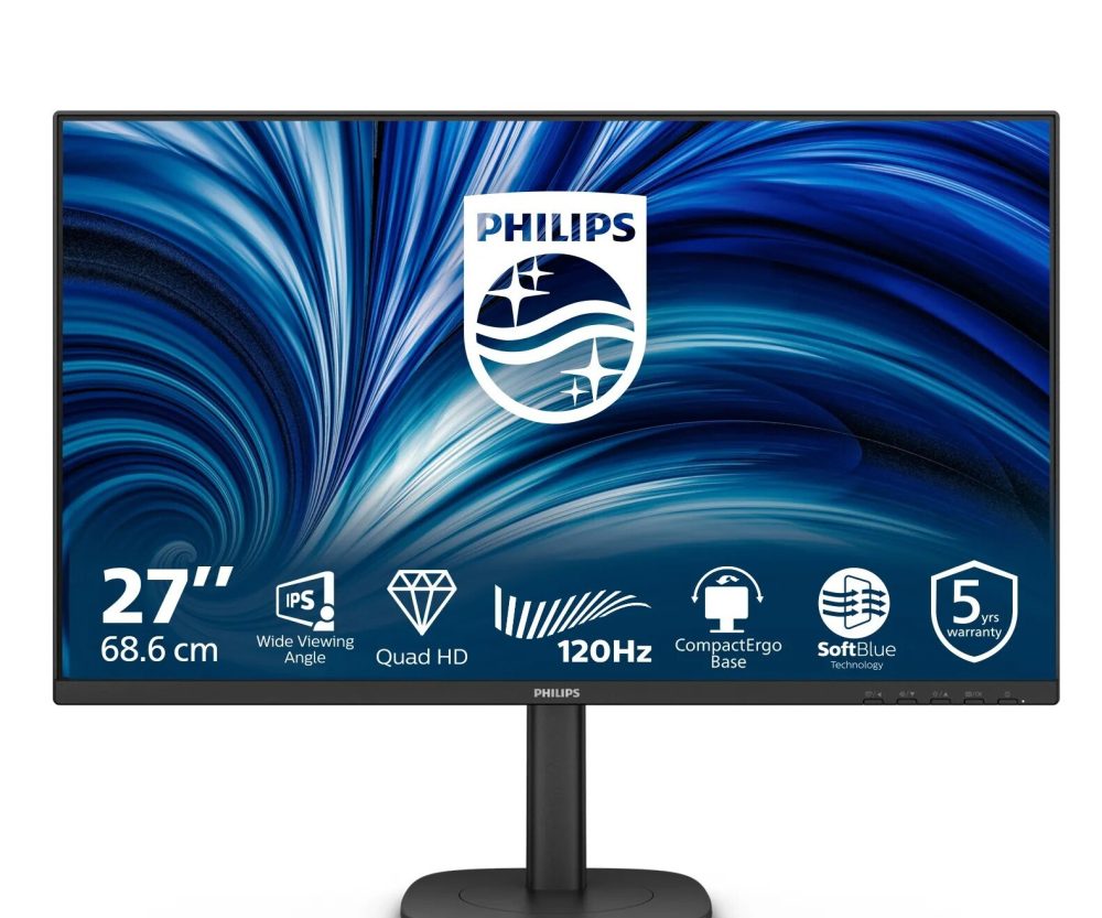 Philips 27B2N3500J 27", QHD, 2xHDMI, DP, USB, HAS