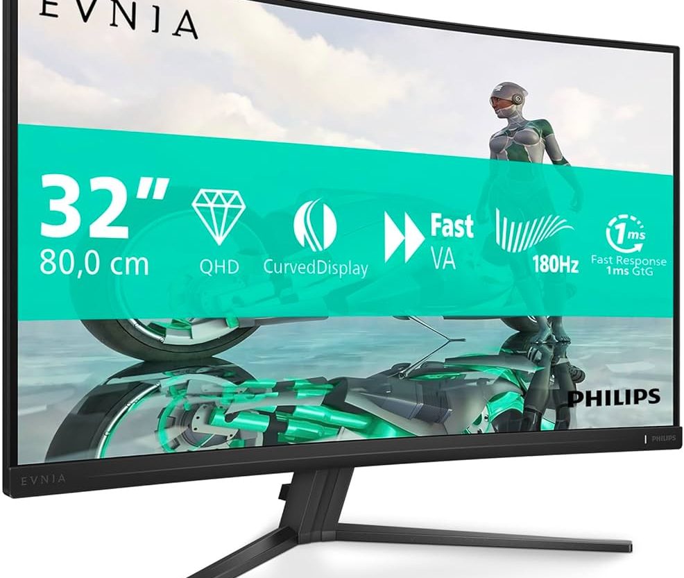 Philips 32M2C3500L 31,5", QHD, 2xHDMI, DP, 180Hz
