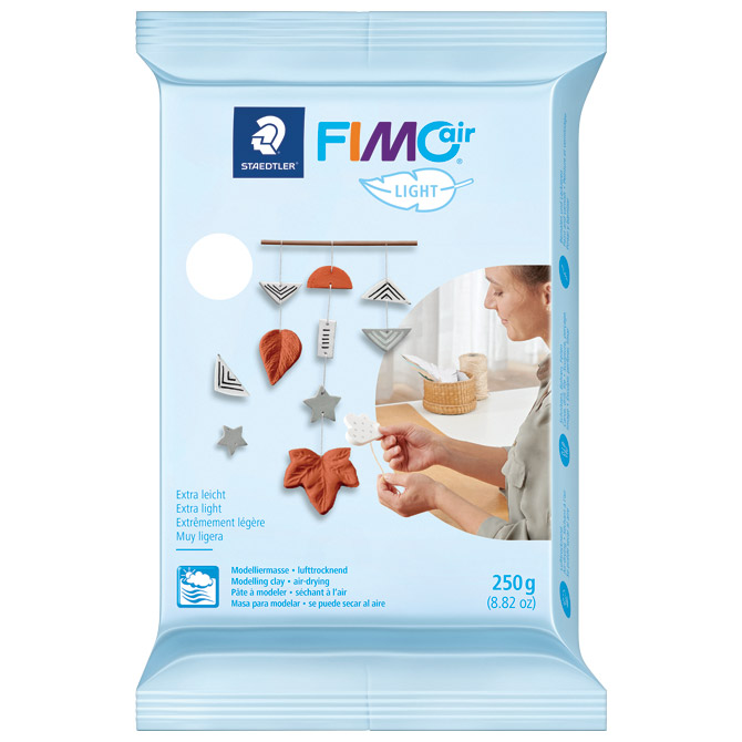 Glinamol  250g Fimo Air Light Staedtler 8131-0 bijela