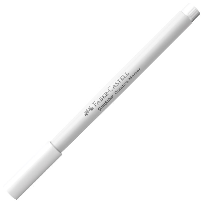 Marker permanentni dekorativni 1,5 mm Faber Castell 160601 bijeli