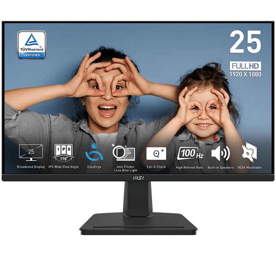 Monitor MSI 24.5" PRO MP251 E14L, IPS AMD FreeSync, 144Hz, HDMI, VGA, Full HD