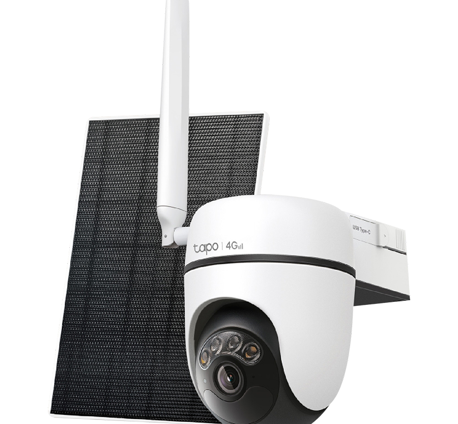 Solar-Powered Pan/Tilt 4G LTE Security Camera Kit