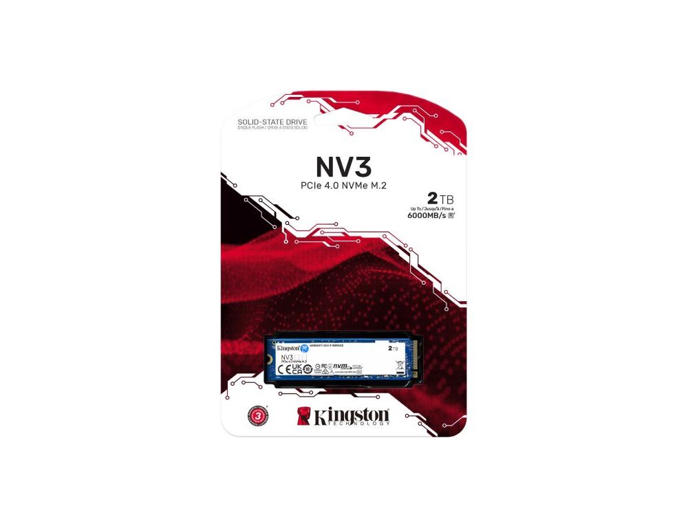 Kingston 2TB NV3 M.2 2280 PCIe 4.0 SSD