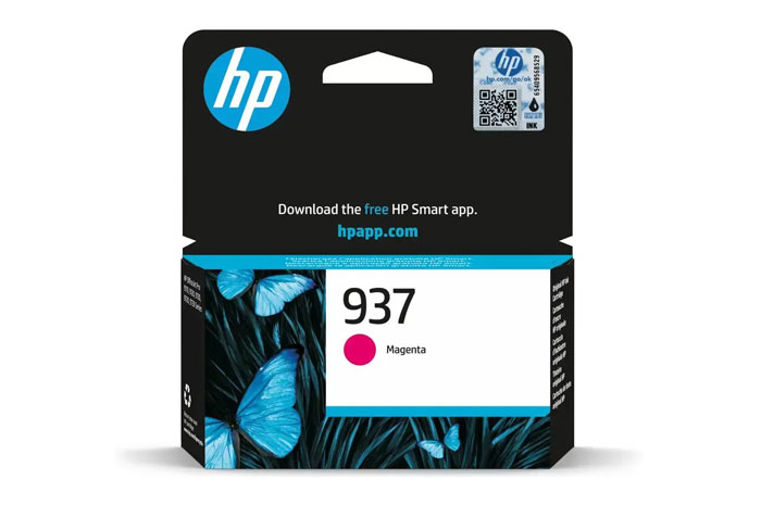 Original Ink- Magenta HP 937 (4S6W3NE)