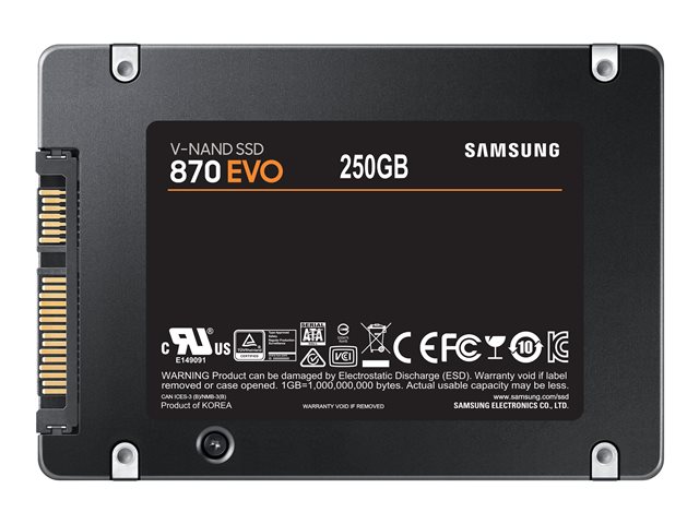 SAMSUNG SSD 870 EVO 250GB 2.5inch SATA