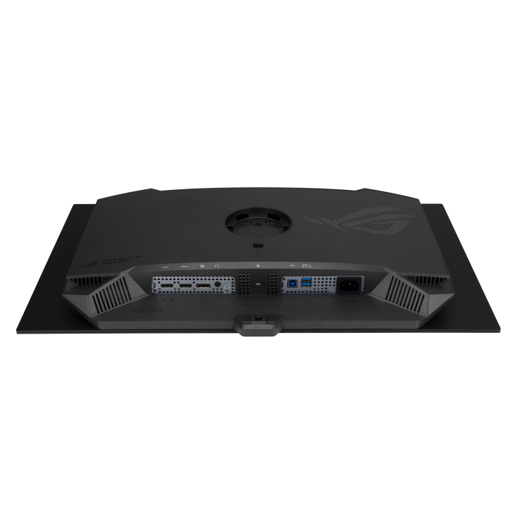 Alternative view of Monitor ASUS Rog Strix XG27AQDMG G2 27" OLED, QHD 2560x1440px, 240Hz, 0.03ms, 1300 cd/m2, G-SYNC, FreeSync, 2xHDMI, DP, USB HUB, pivot