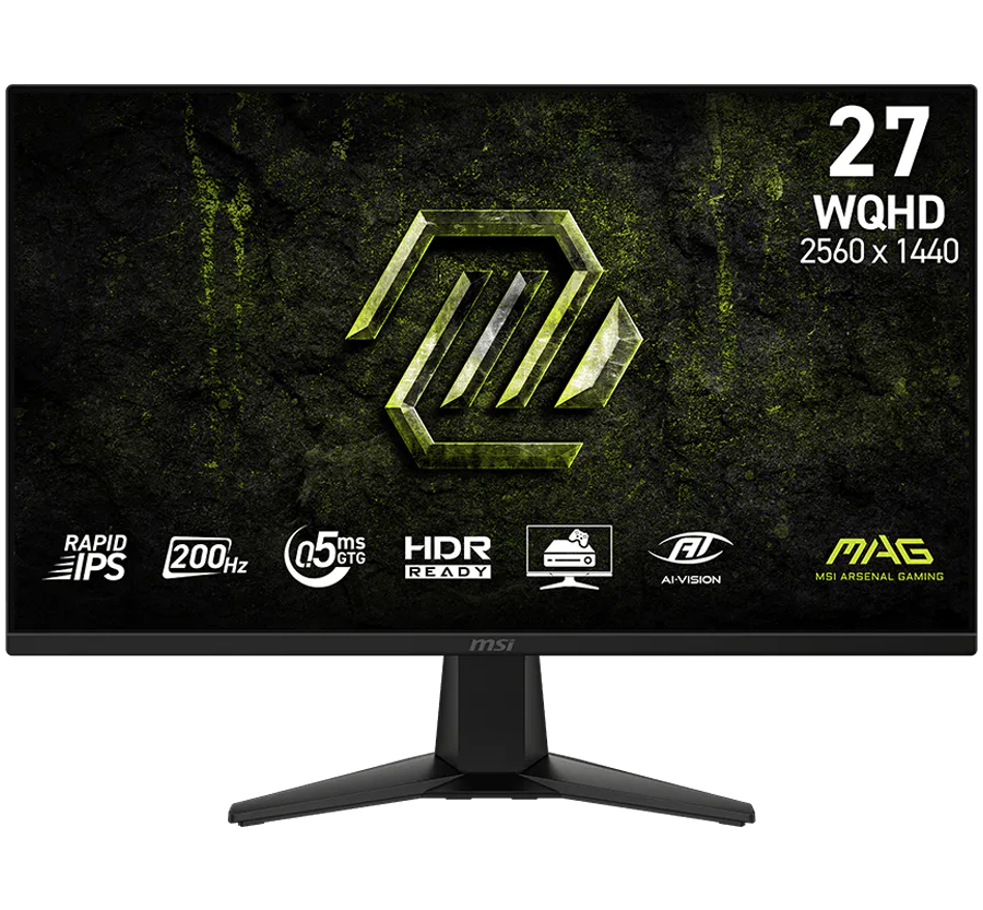 Monitor MSI 27" MAG 275QF E20, Rapid IPS AMD FreeSync Premium 200Hz, 0.5ms (GTG), 2xHDMI, DP, 2K
