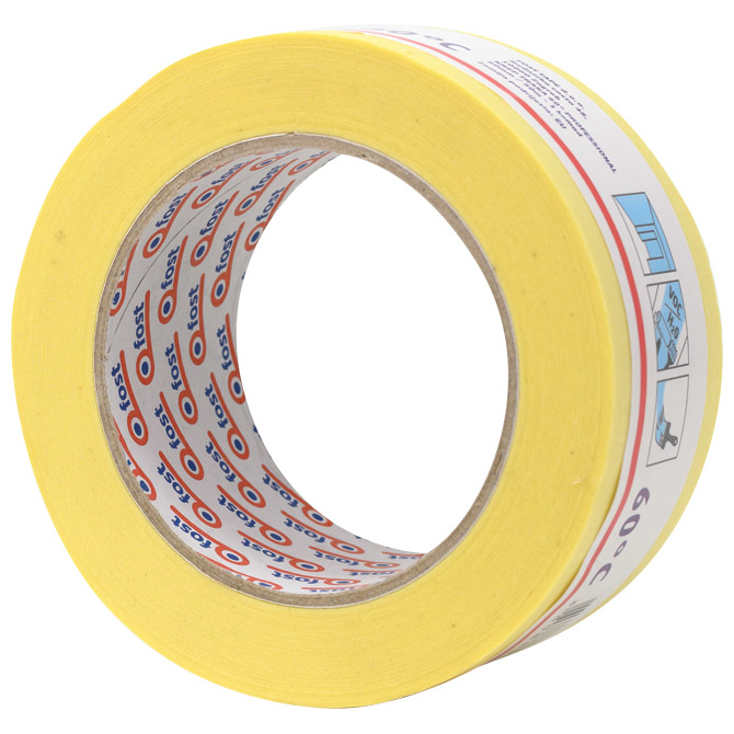 Traka ljepljiva krep 19 mm/50m 60C° Professional Fost