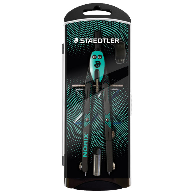 Šestar s preciznim podešavanjem Norix Staedtler 555 01-54 zeleni blister