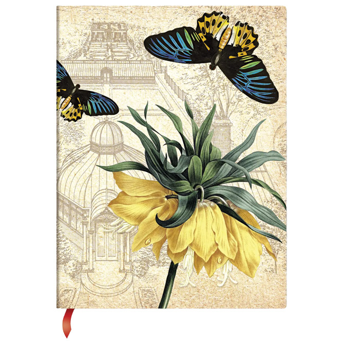 Notes 12,5x17,5 cm-midi crte 88L s gumicom Golden Flexi Paperblanks FB2399-0