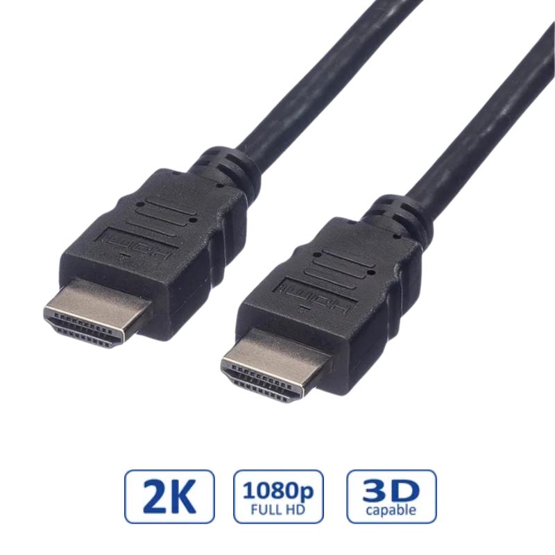 Roline HDMI kabel, HDMI M - HDMI M, 10m
