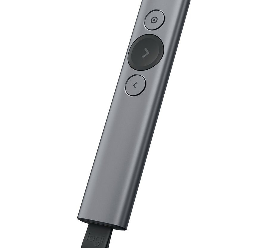 Alternative view of LOGITECH Spotlight Bluetooth Presentation Remote - SLATE