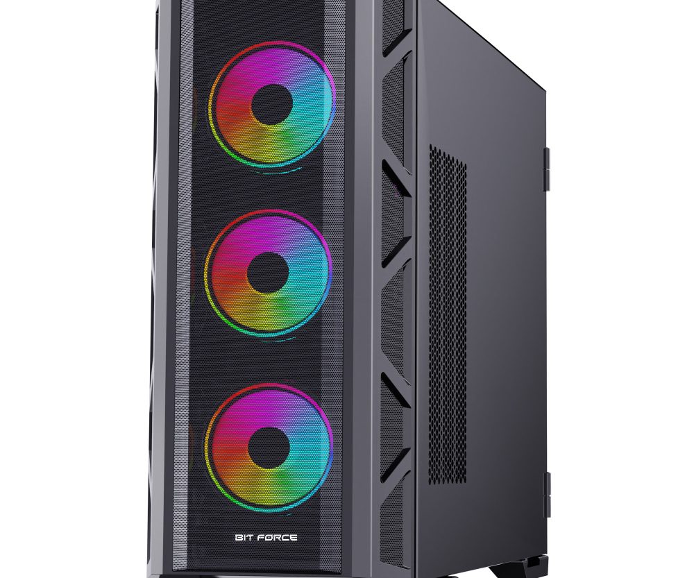 Alternative view of Bit Force GIANT ARGB-TMC4 Gaming E-ATX, Full-Tower kućište bez napajanja, crno