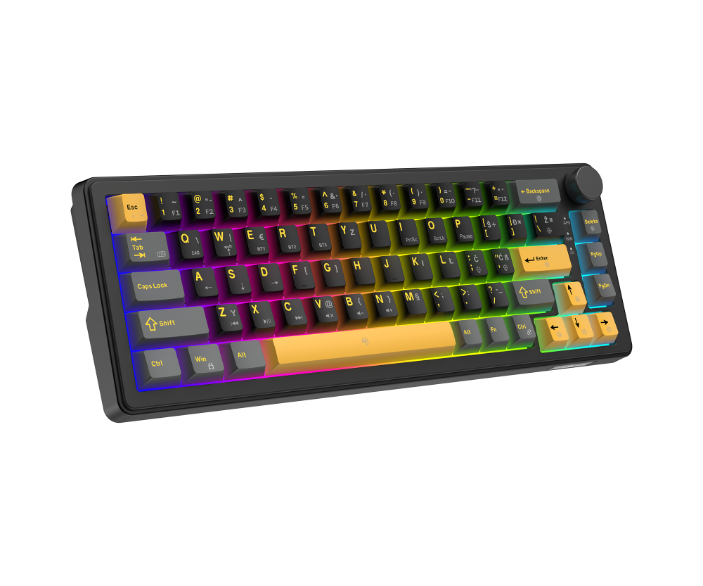 Tipkovnica White Shark Premium Line GK-009152 Excalibur M,crna bežična, bluetooth, gaming, mehanička, HR - Slika 3