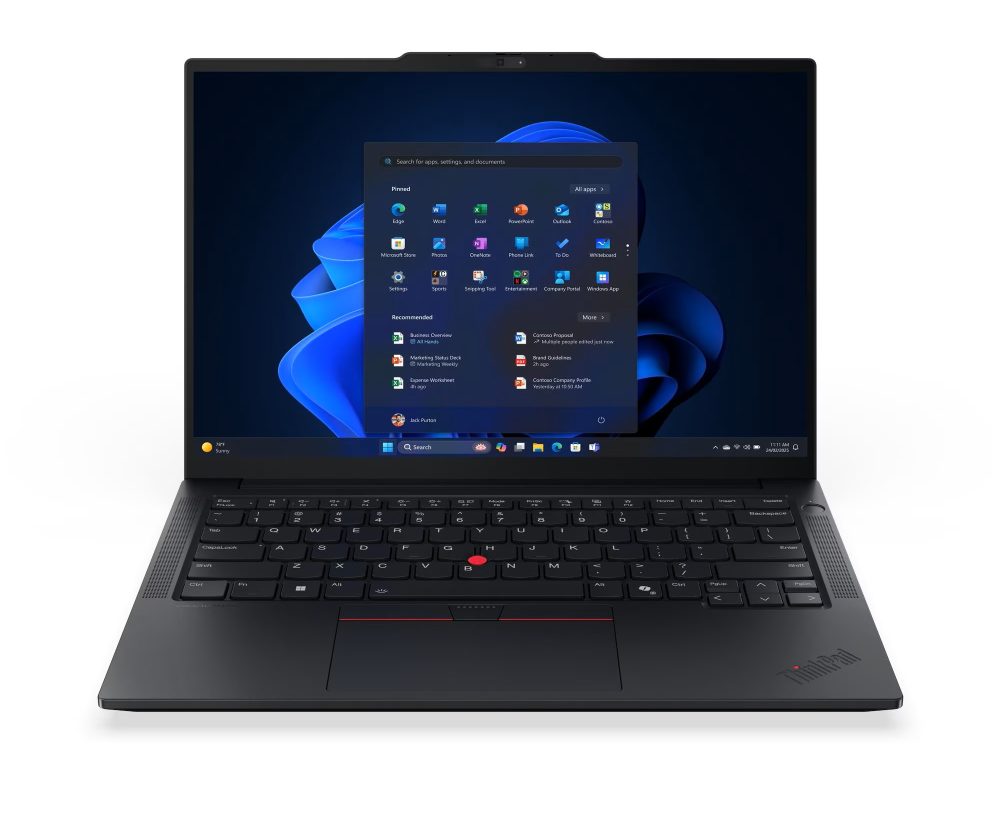 Alternative view of Lenovo ThinkPad E14 G7 14" WUXGA, AMD R7 250, 16GB DDR5, 512GB SSD, AMD Radeon, WiFi6/BT, Win 11 Pro + 3Y (21T0005LSC-W11P)