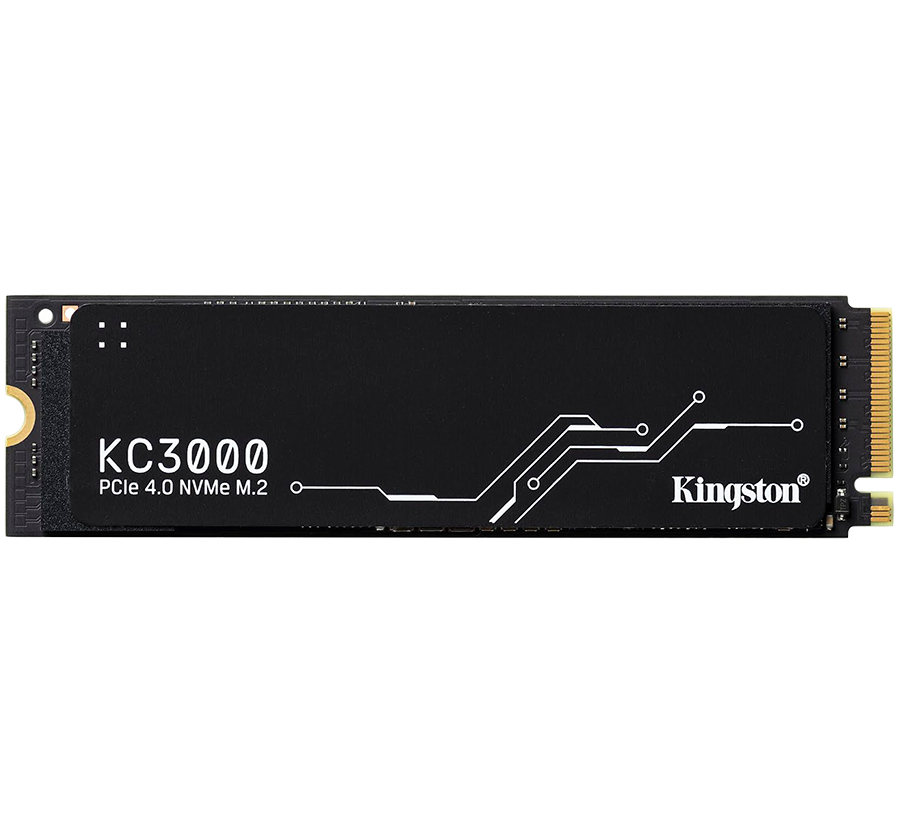 Kingston 2048GB, M.2 2280, PCIe 4.0 NVMe, Read/write: 7,000 / 7,000MB/s, Random 4K read/write: up to 1,000K/1,000K IOPS