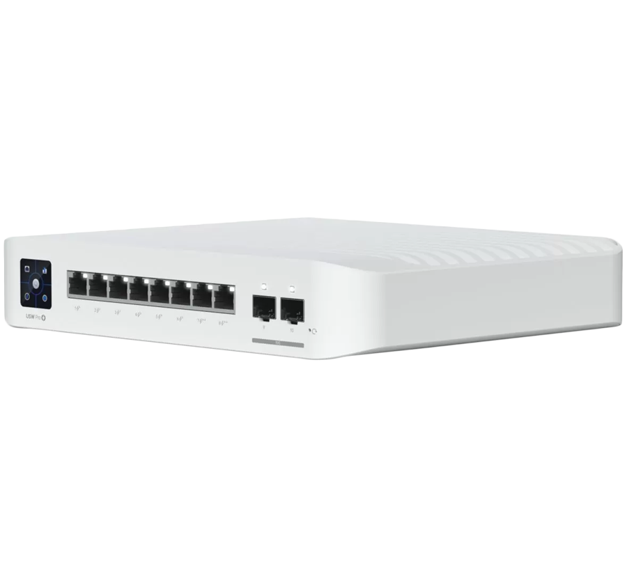 Alternative view of UBIQUITI UniFi Switch Pro 8 PoE