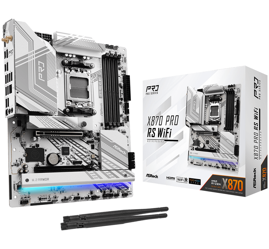 ASROCK X870 Pro RS Wifi ATX AM5 DDR5