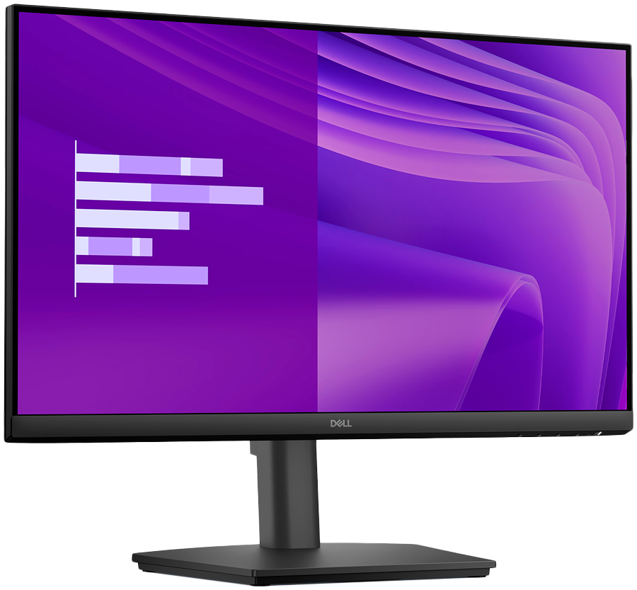 Alternative view of Monitor Dell Pro 24 E2425HSM, 1920x1080, FHD, 100Hz, IPS Antiglare, 16:9, 1000:1, 250 cd/m2, 8ms/5ms, 178/178, DP, HDMI, VGA, 2x2W Speakers, Tilt, Swivel, Pivot, Height Adjust, 3Y
