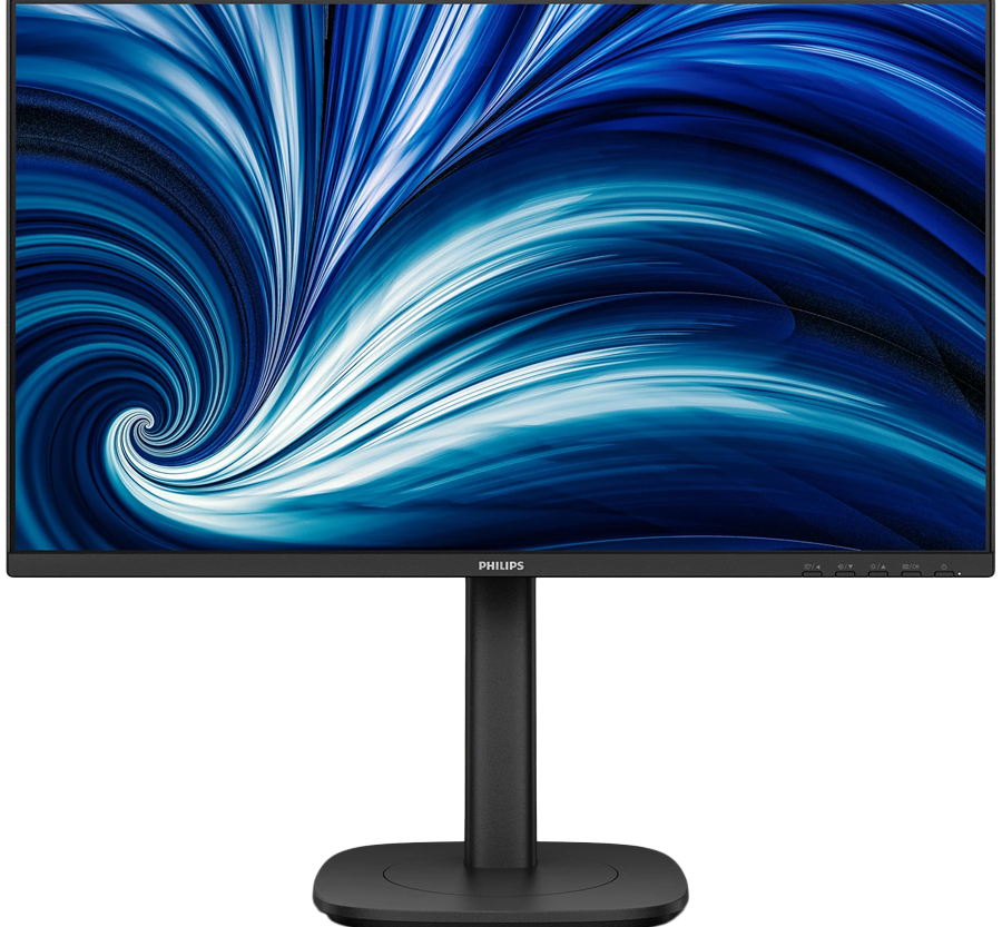 PHILIPS Monitor 24B2N3200J 24" (23.8" viewable), 1920x1080 (FHD), IPS, 120Hz, 4ms (GtG), Adaptive Sync, Full Ergo, 1xD-SUB(VGA), 1xHDMI, 1xDP, USB hub, Speakers, 5y