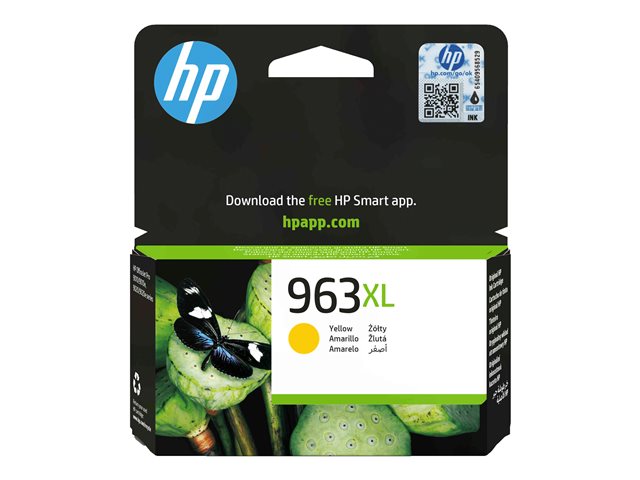 HP 963XL High Yield Yellow Original Ink