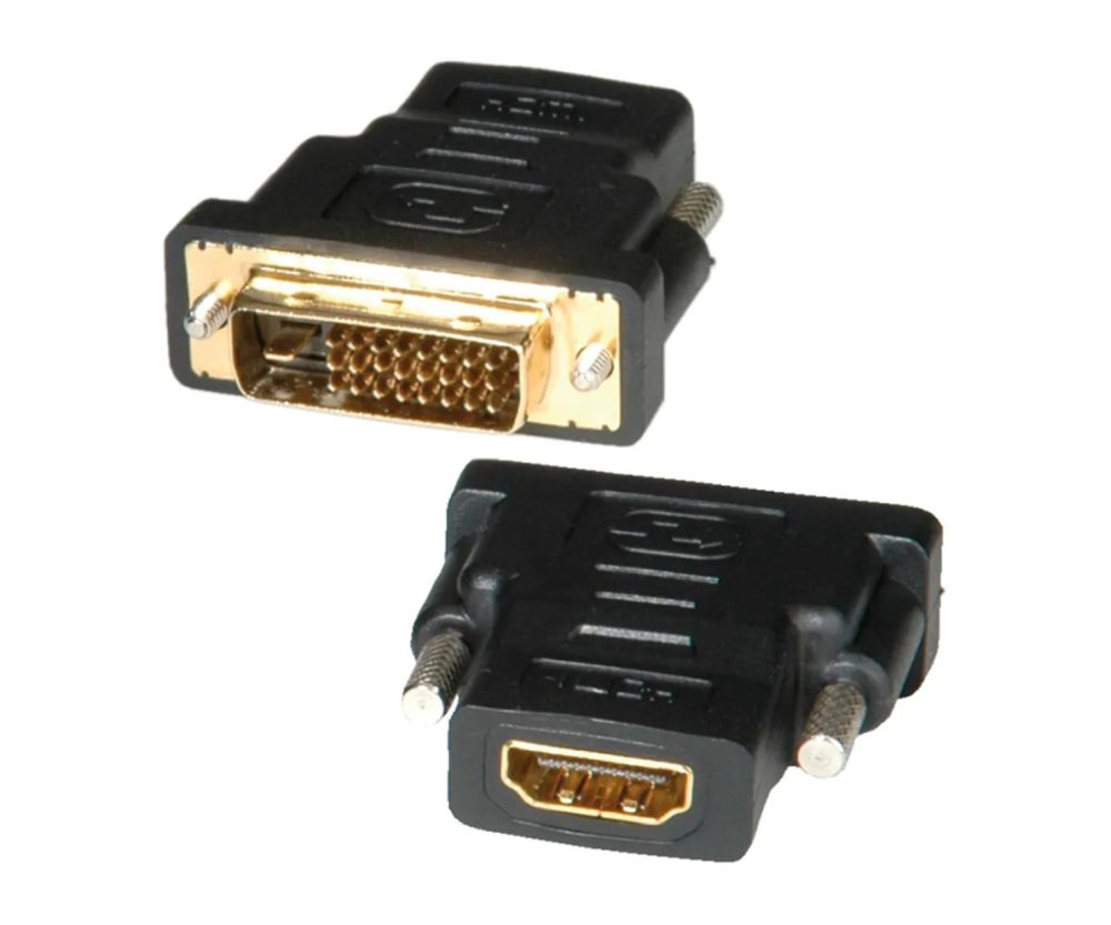 Roline adapter DVI-D (24+1) - HDMI, M/F
