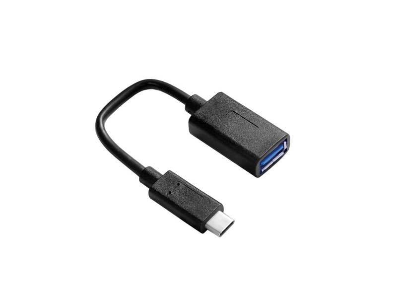 Roline adapter USB type-C (M) na USB type-A (Ž) 0,15m crni