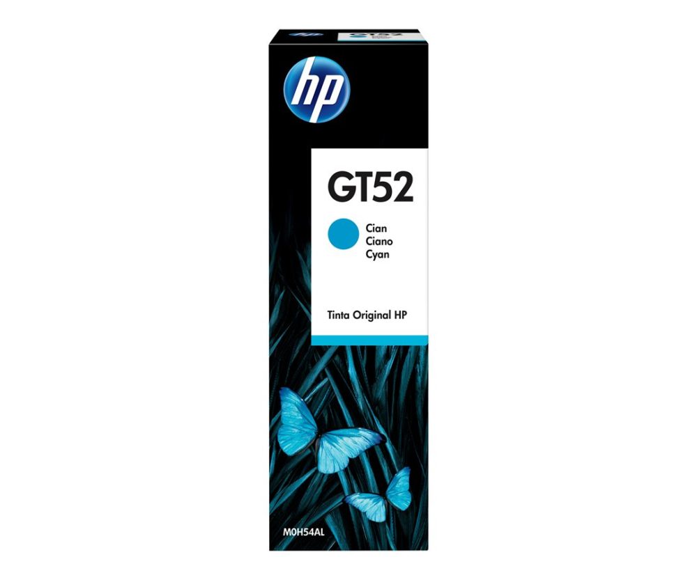 Tinta HP GT52 Cyan