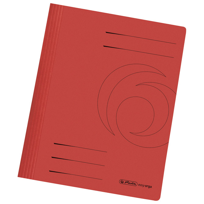 Fascikl mehanika euro karton A4 Herlitz  11034295 (300002959) crveni