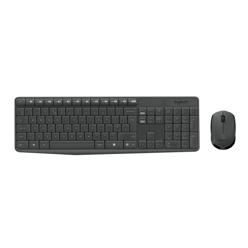 Logitech MK235 bežična tipkovnica+miš, USB, crna (920-008031) - Slika 3