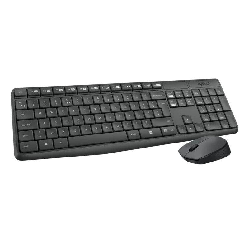 Alternative view of Logitech MK235 bežična tipkovnica+miš, USB, crna (920-008031)