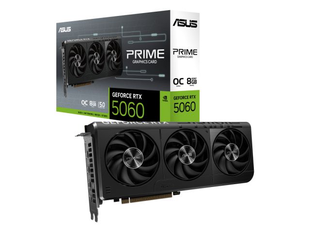 Asus PRIME GeForce RTX 5060 8GB GDDR7 OC Edition, 8GB GDDR7/256-bit, PCIe 5.0x16, HDMI/3×DP - Slika 3