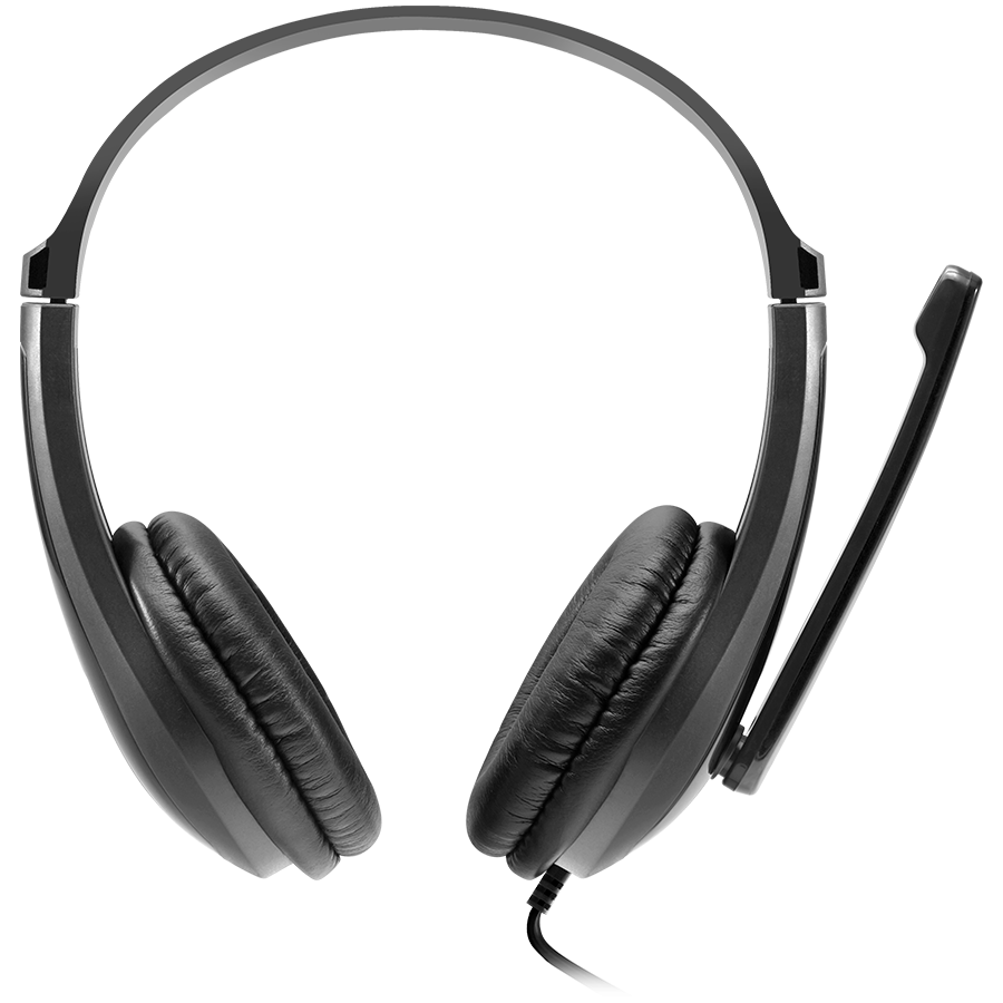 CANYON PC headset HSC-1 PC Mic Flat 2m Black - Slika 2