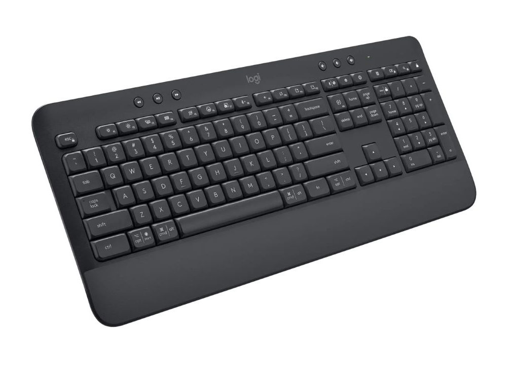 Alternative view of Logitech K650 Signature bežična tipkovnica, USB, crna (920-010945)