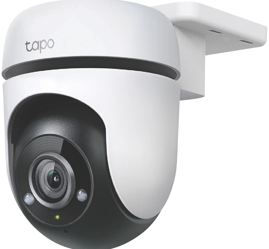 TP-Link Tapo C500 Outdoor Pan/Tilt Security Wi-Fi Camera,1080p (1920*1080), 2.4 GHz, Horizontal 360o, Pan/Tilt,Smart Detection and Notifications (motion, people),Sound Alarm,Remote Control, Two-Way Audio,Voice Control,Tapo App,IP65,Night vision