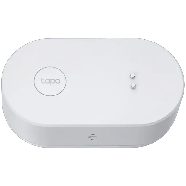 TP-Link Tapo T300 Smart Water Leak Sensor, 868 MHz, 2 x AAA Battery, Tapo Hub Required, Dripping and Leaking Detection, 90dB Alarm Audio, Mute and Volume Control, Weatherproof (IP67), Smart Action, Tapo App