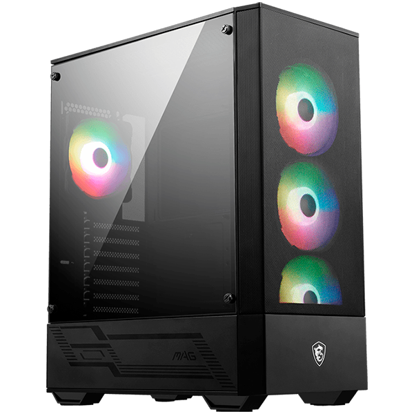 MSI MAG FORGE 112R , 2xUSB 3.0, 4x120mm ARGB Fan, 6xARGB Control Board, Tempered Glass Window