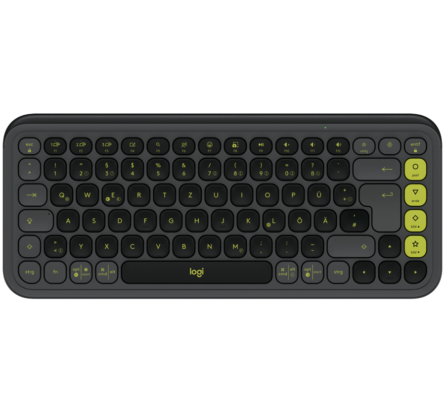 LOGITECH POP ICON KEYS - GRAPHITE - BT - Croatian layout