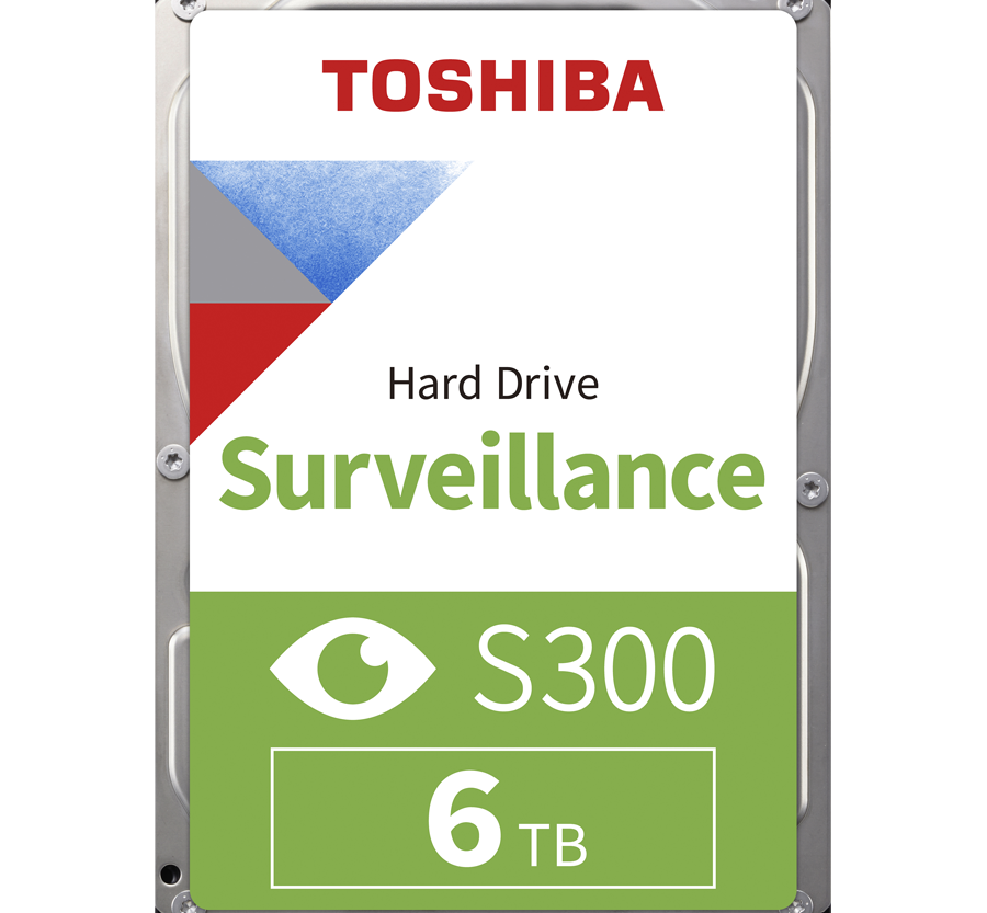 HDD Video Surveillance TOSHIBA S300 6TB SMR, 3.5'', 256MB, 5400RPM, SATA, TBW: 180