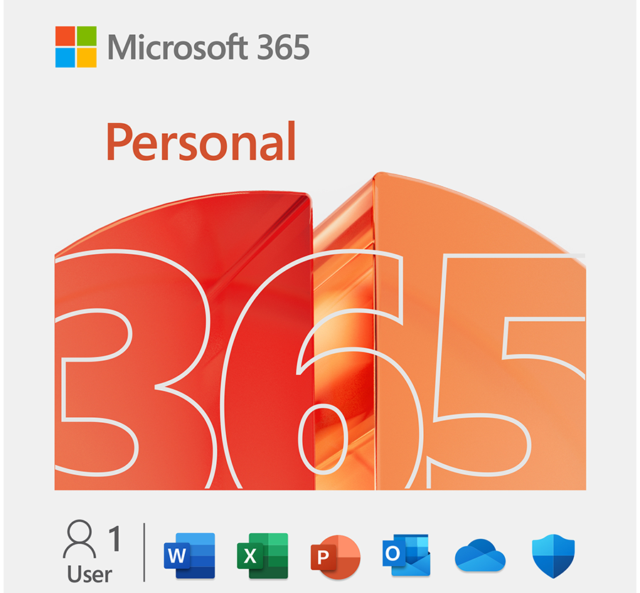 Microsoft M365 Personal Subscription FY25H2 Online Product Key License 1 License Eurozone Downloadable Click to Run ESD NR 1 Year