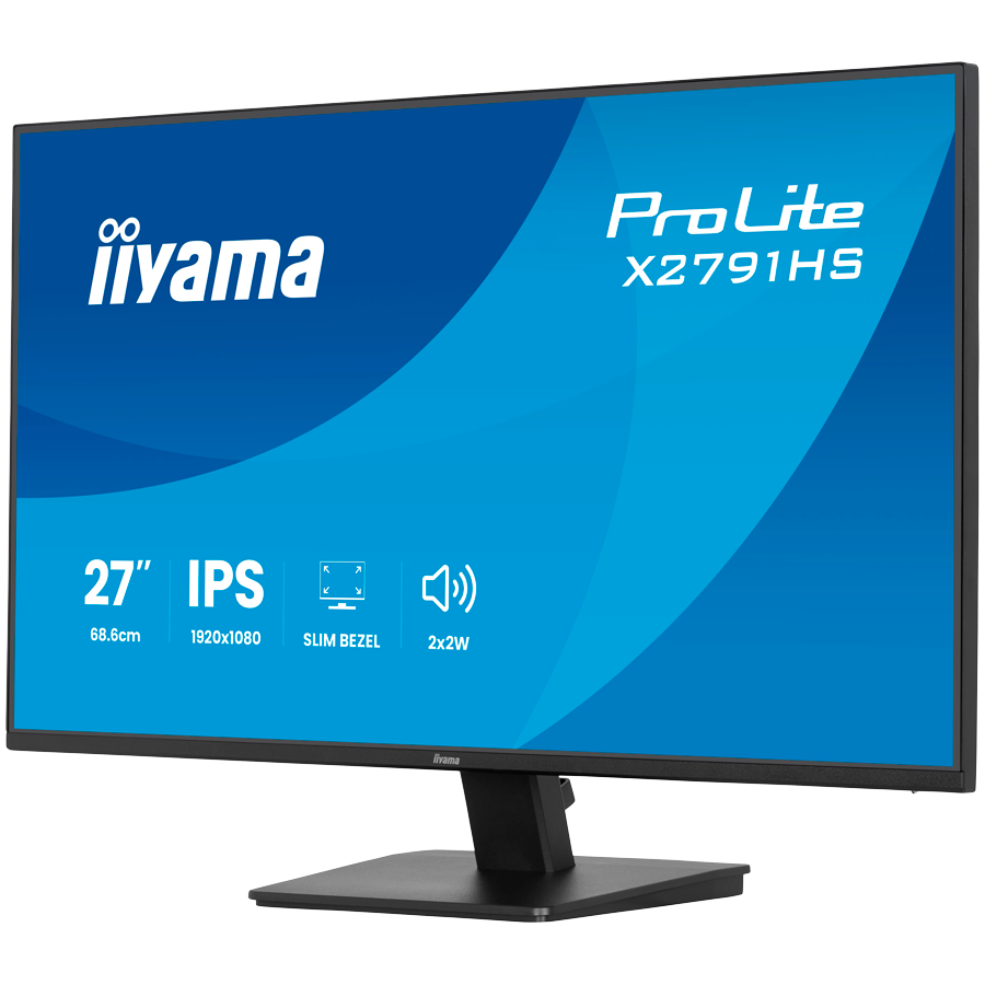 IIYAMA Monitor LED X2791HS-B1 27" IPS panel 1920x1080 120Hz 1ms MPRT 350cdm2 1500 1 Speakers HDMI DisplayPort - Slika 3