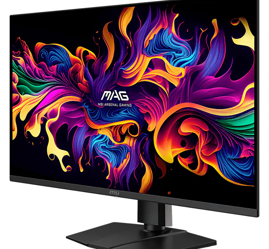 Alternative view of MSI MAG 321UP QD-OLED X24, 31.5", 3840x2160 (UHD), 16:9, 300nits, 240Hz, 0.03ms, NVIDIA G-SYNC, AMD FreeSync Premium Pro, 1x DP 1.4a, 2x HDMI 2.1, 1x USB 2.0 Type-C (DP alt.) w/ 15W PD, VESA