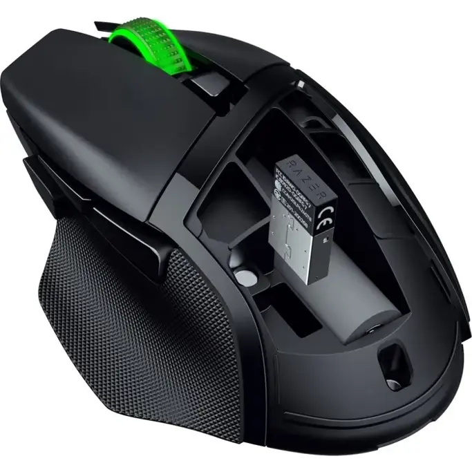 Miš Razer Basilisk V3 X HyperSpeed bežični, gaming, 18000DPI, crni, - Slika 3