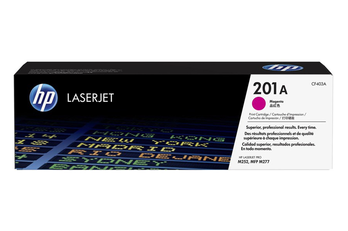 Original Toner Magenta HP Color LaserJet Pro M252, M277 MFP (201A CF403A)