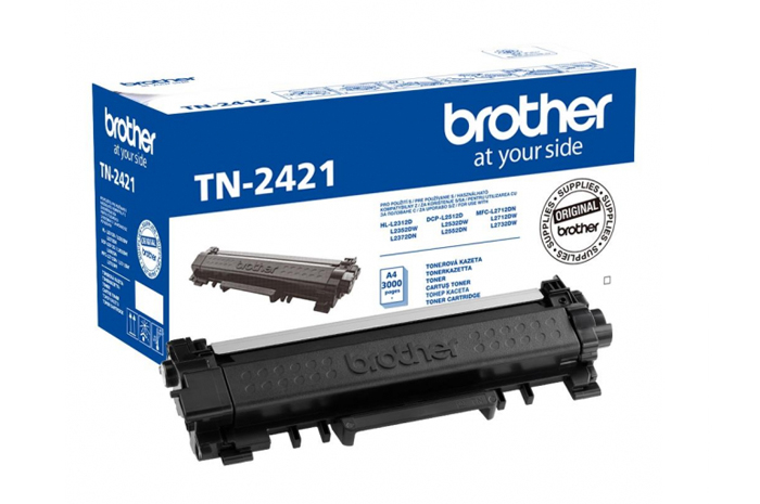 Original Toner Black Brother TN2421, TN-2421