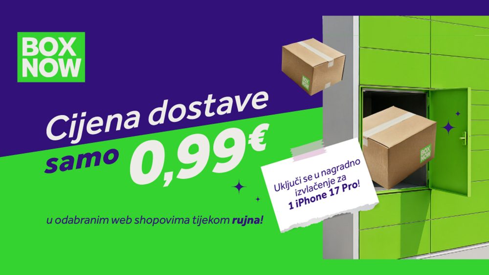 box now akcija & nagradna igra Iphone 17 Pro
