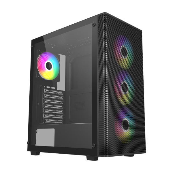 FSP M220, ARGB, 1xU3, 2xU2, crno