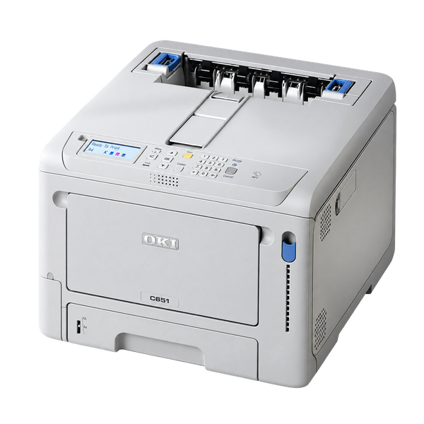 Oki C651dn A4 dup 35ppm, PCL/PS, eth, USB