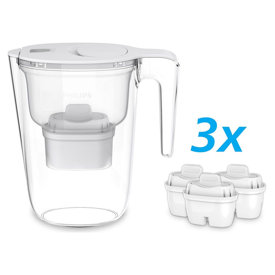 Philips AWP2933WHT vrč 2.6L + 3 filtera
